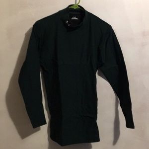 Hunter Green UA Cold gear mock turtleneck